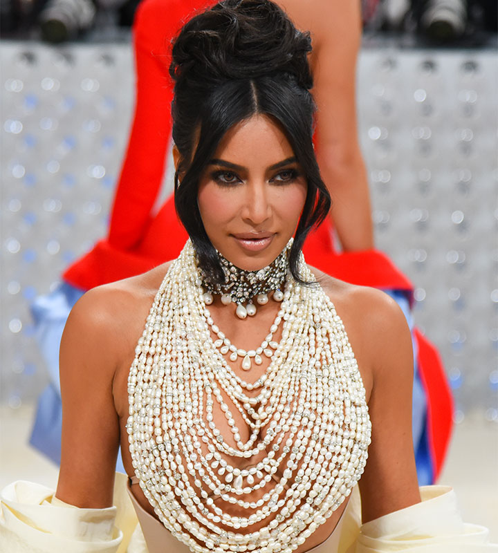 Kim Kardashian at the 2023 Met Gala