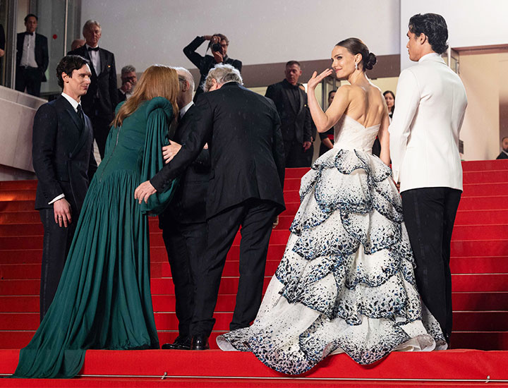 Natalie Portman Cannes Film Festival May December premiere Dior dress