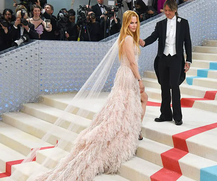 Nicole Kidman and Keith Urban 2023 Met Gala red carpet