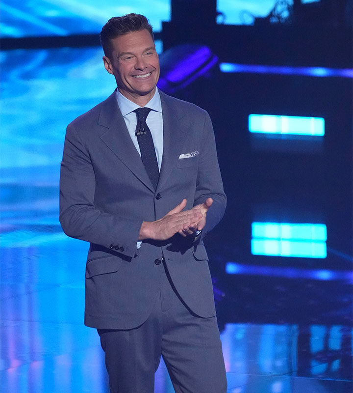 Ryan Seacrest hosting American Idol in 2023