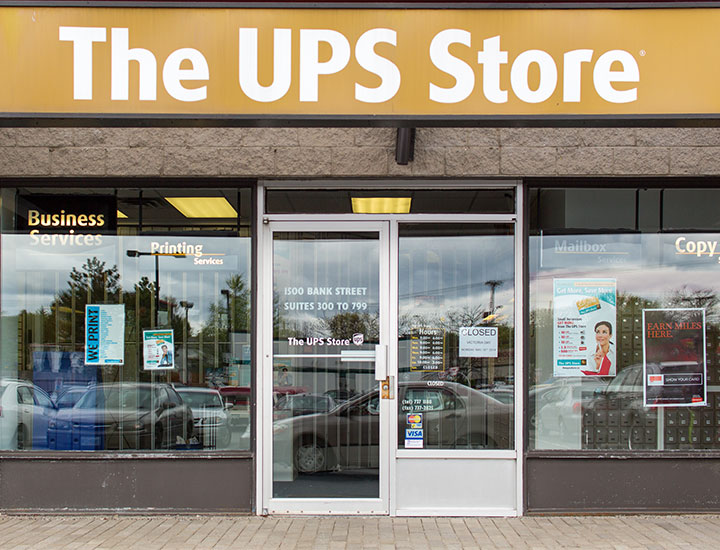 Exterior of The UPS Store