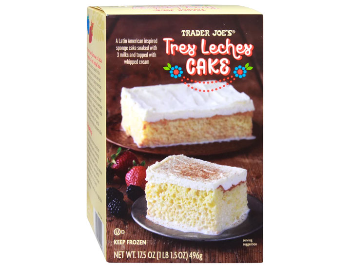 Trader Joe's Tres Leches Cake package