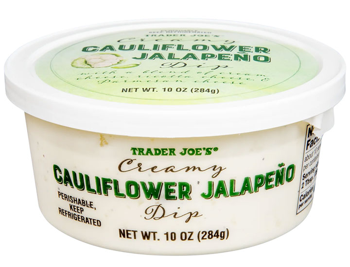 trader joe's cauliflower jalapeno dip