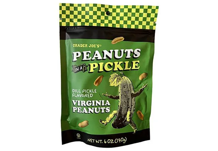 Trader Joe's peanuts in a pickle