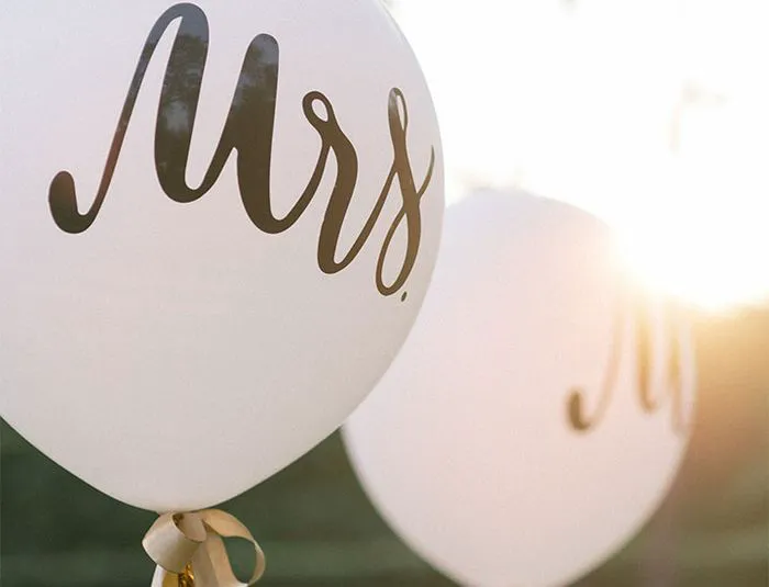 Balloons Mr. & Mrs. Balloons