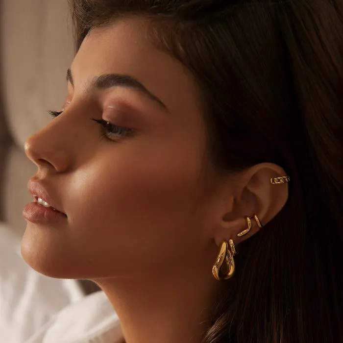 Sophisticated pearl earrings perfect for any occasion.