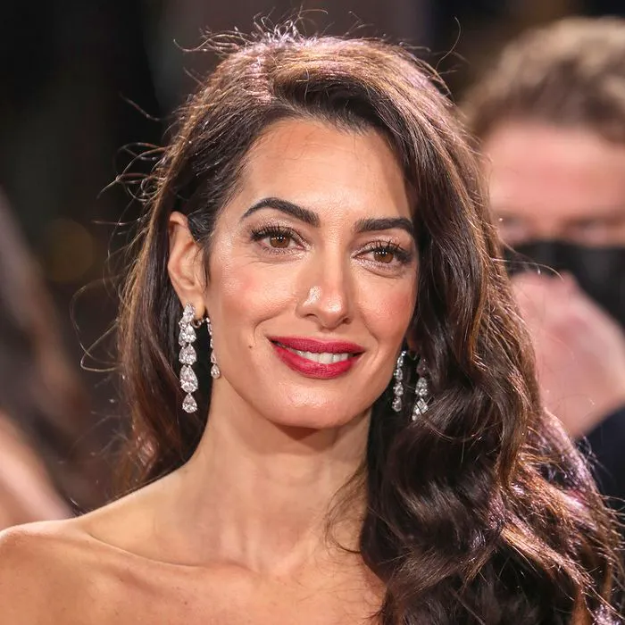 Amal Clooney Dazzles In A One Shoulder Sequined Silver Gown SHEfinds Amal Clooney Dazzles In A One Shoulder Sequined Silver Gown SHEfinds