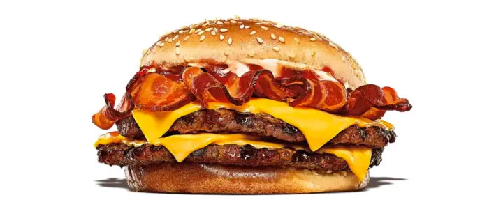 burger king bacon king burger