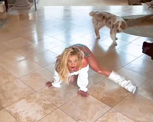 Britney Spears Instagram video dancing