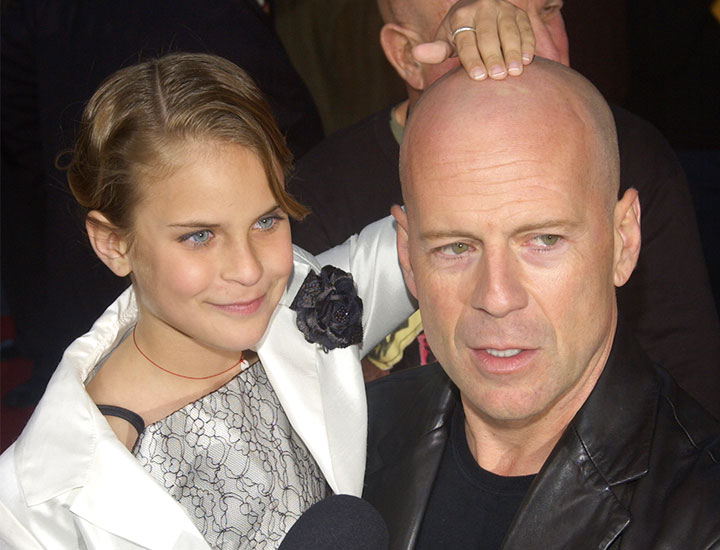 Bruce Willis Tallulah Willis The Whole Ten Yards premiere 2004