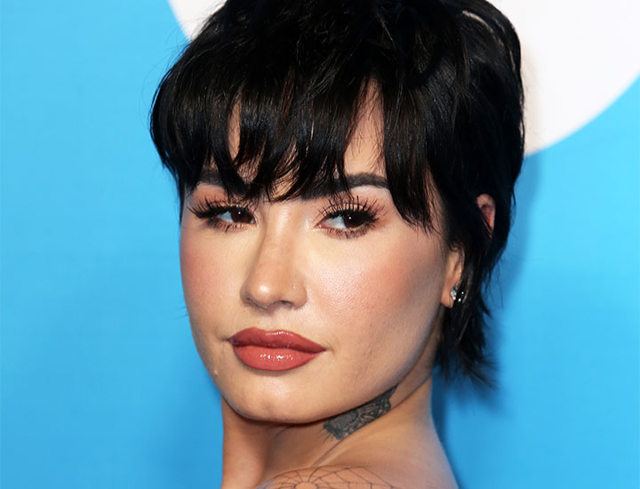 Demi Lovato attends the 2022 UNICEF NY Gala