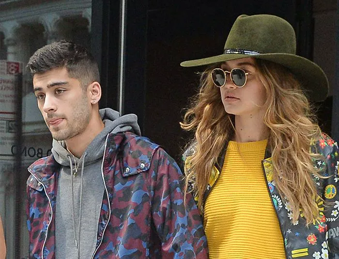 Gigi Hadid and Zayn Malik in 2016