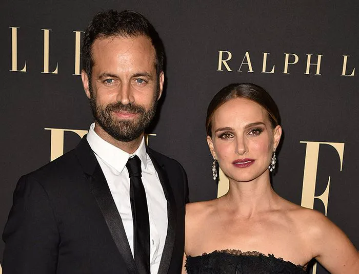 Natalie Portman and Benjamin Millepied attend ELLE Women in Hollywood event