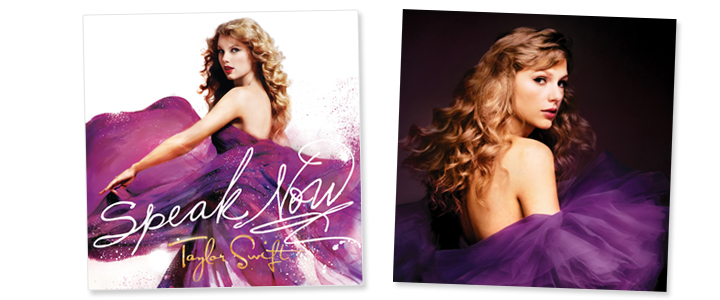 taylor swift speak now album covers 2010 and 2023