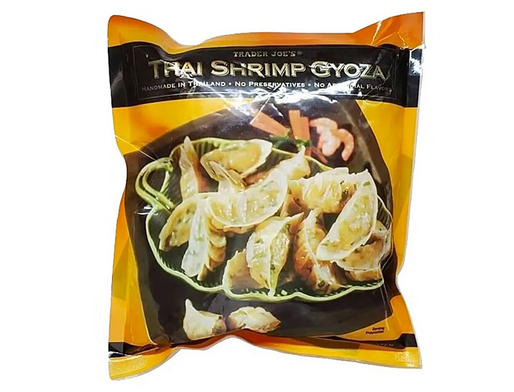 Trader Joe's Air Fry on Instagram: “Cooking: Thai Shrimp Gyoza Rating: 9/10  Frying: 7 minutes at 400F, shaking halfway Musings: …