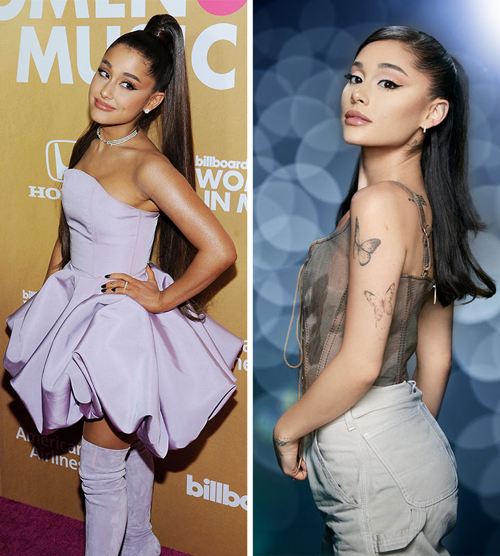 Ariana Grande addresses fans' concerns about her smaller body