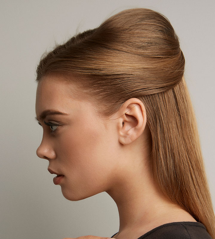 bardot-half-up-hairstyle