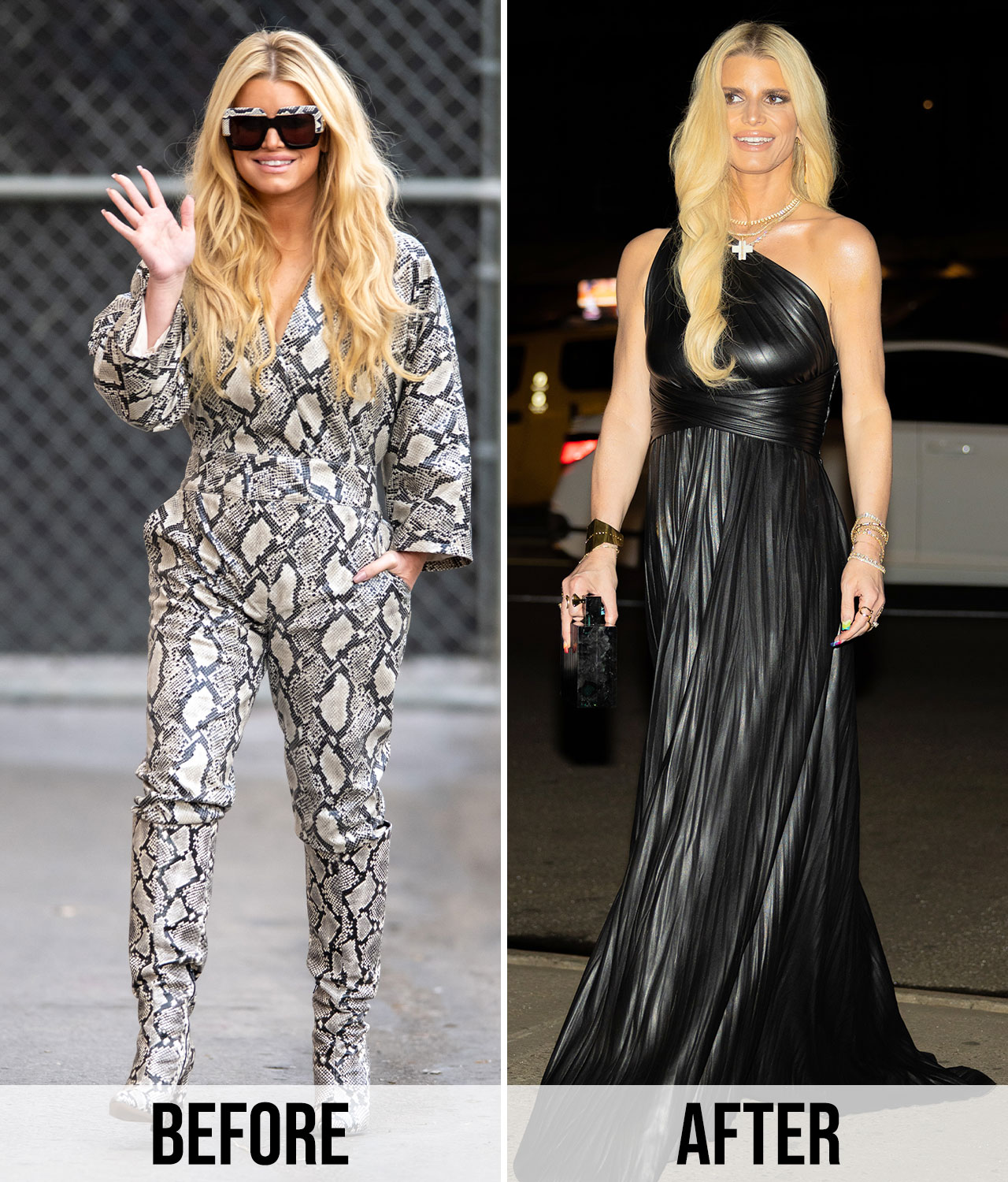 Jessica Simpson weight loss before and after