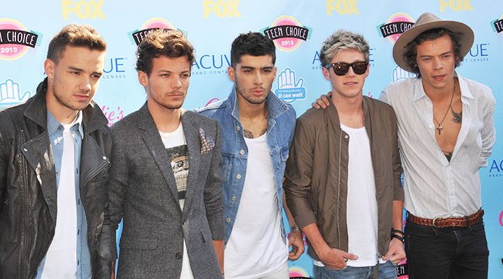 one direction red carpet 2013 teen choice awards