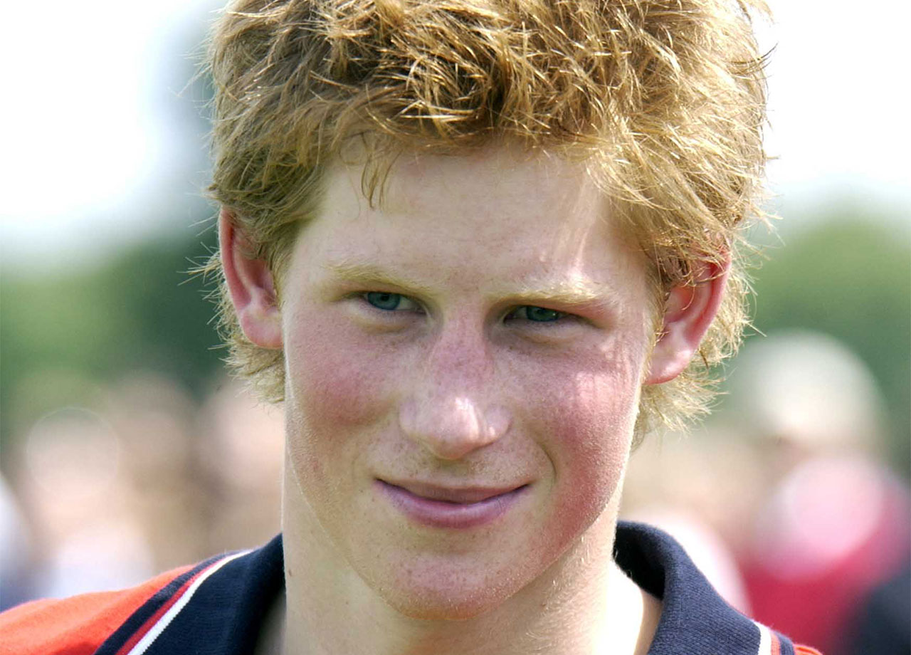 Prince Harry in 2003