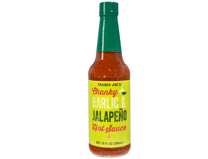 trader joe's chunky garlic jalapeno hot sauce