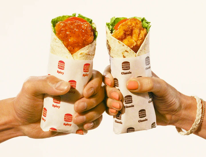 Burger King BK Royal Crispy Wraps
