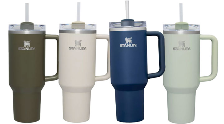 Smiley TMC Tumbler, Stanley Dupe - Nude