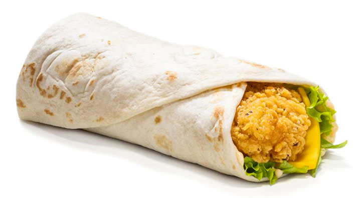 McDonald's Spicy Chicken Snack Wraps