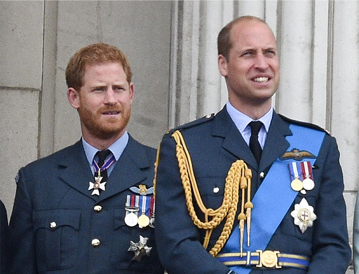 Prince Harry Prince William in uniform