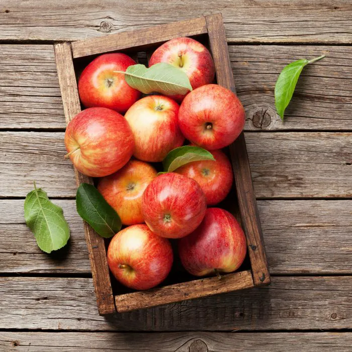apples in basket