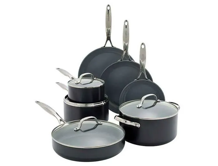 costco greenpan valencia pro ceramic 11-piece cookware set