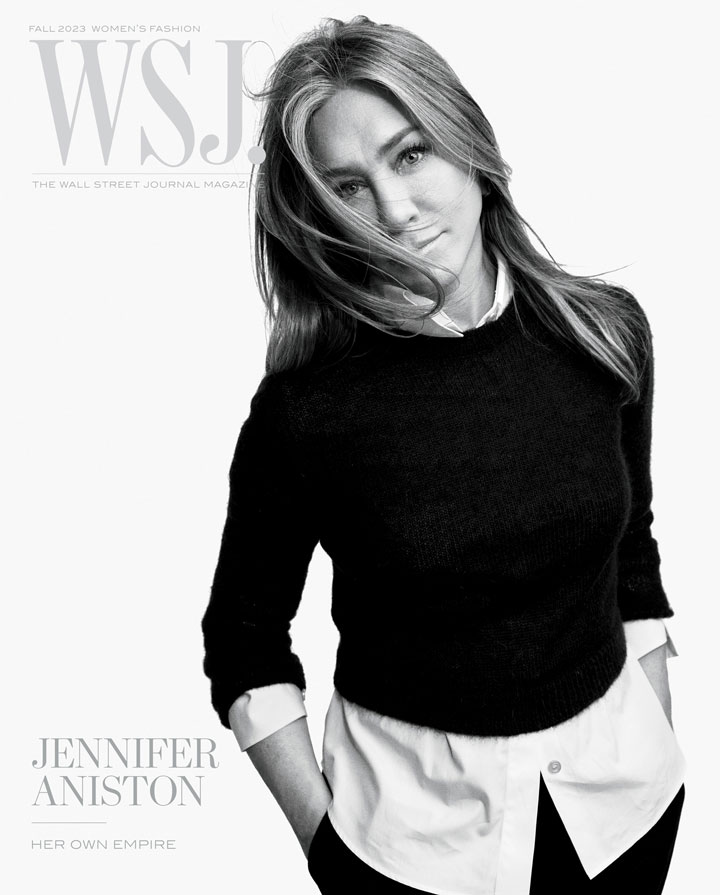Jennifer Aniston WSJ. Cover