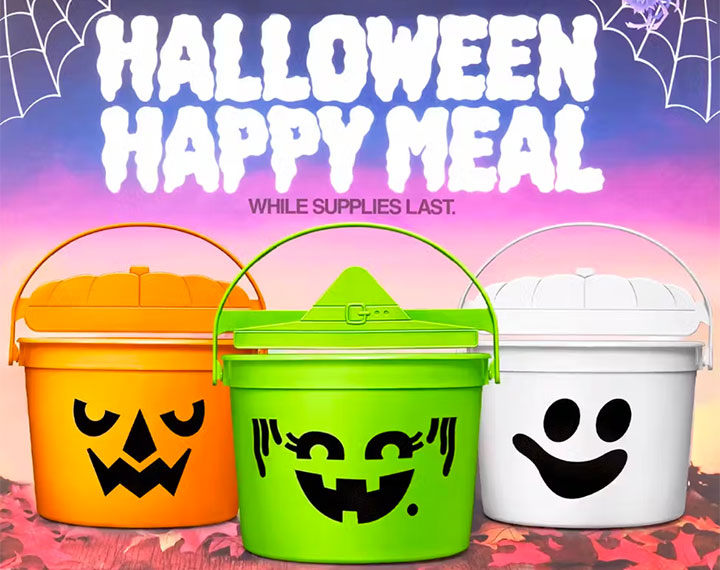 McDonald's Boo Buckets