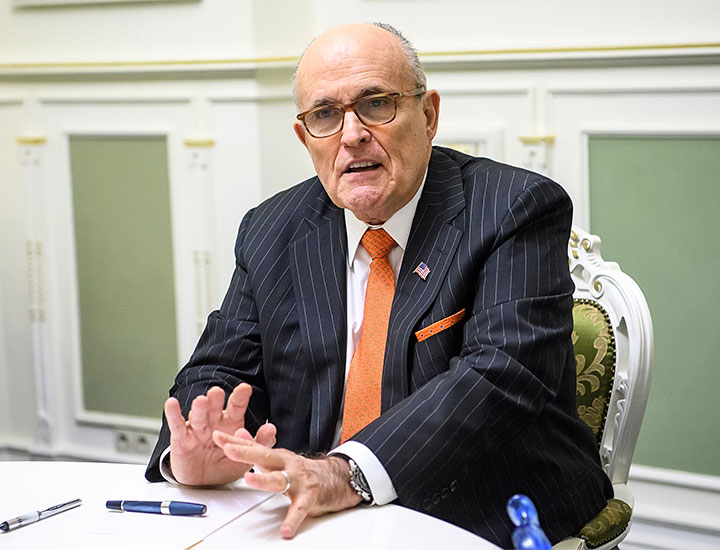 Rudy Giuliani Kyiv Ukraine 2017