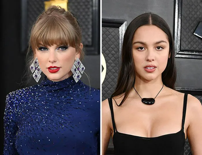 Taylor Swift Olivia Rodrigo Grammys