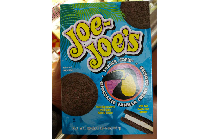 Trader Joe's Joe-Joe's cookies, original box