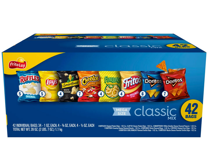 Walmart Frito-Lay Classic Snack Mix Variety Pack