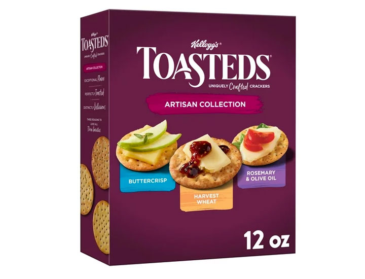 Walmart Kellogg's Toasteds Variety Pack Crackers