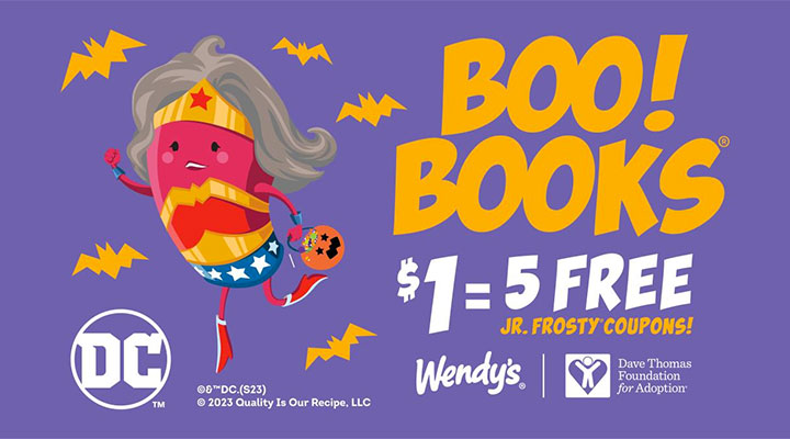 Wendy's Halloween Boo Books coupon booklets