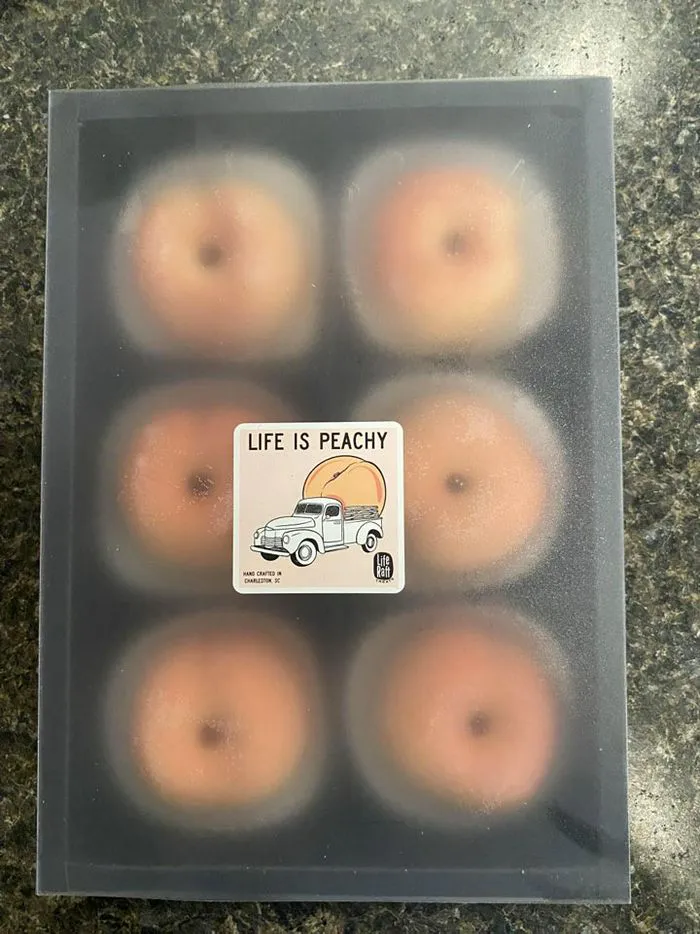 life raft life's peachy treats