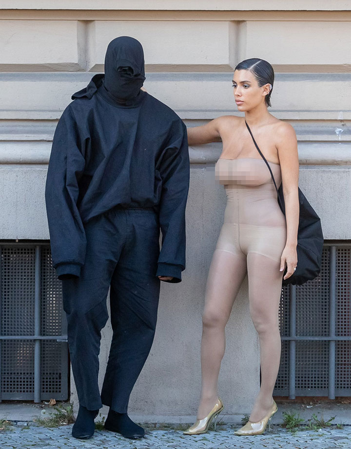 Kanye West Bianca Censori Berlin
