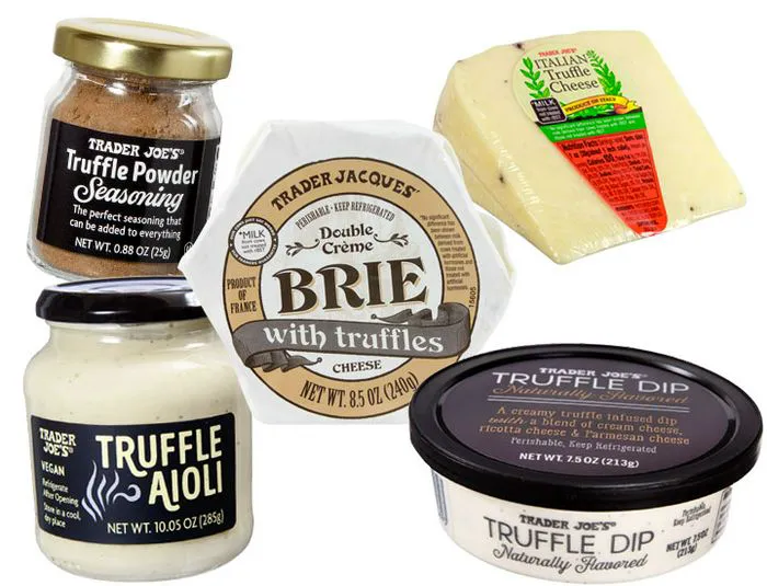 trader joe's truffle items