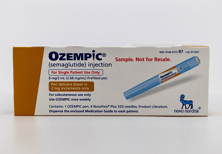 Package of Ozempic