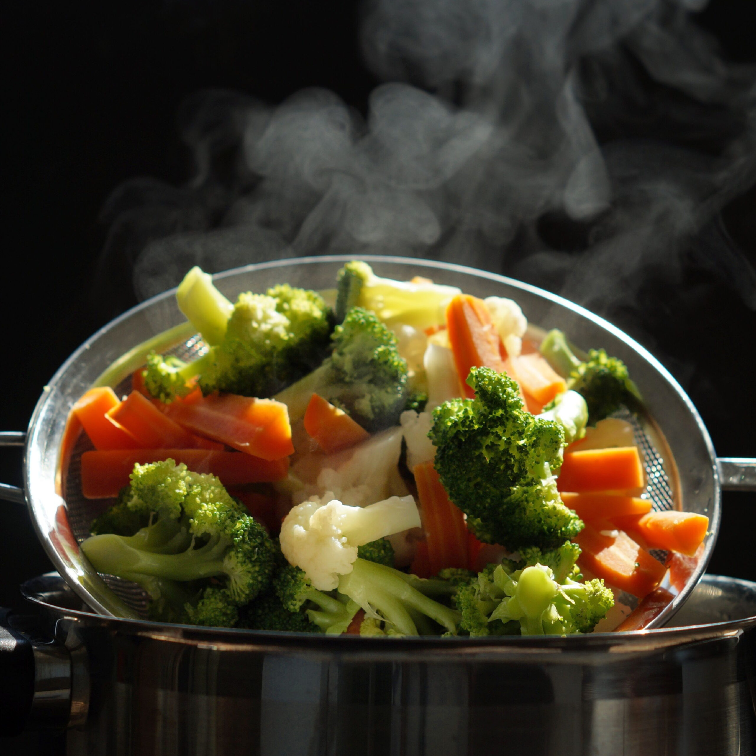 Steaming Vegetables