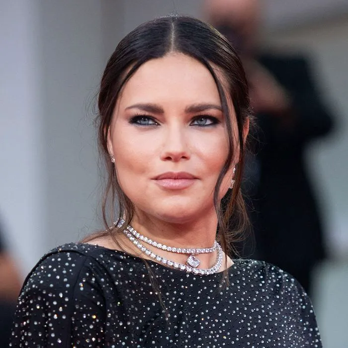 Adriana Lima Shuts It Down In A Plunging Dress For Bulgari Brazil Event 