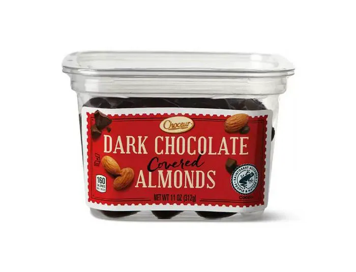 aldi chocolate covered almonds