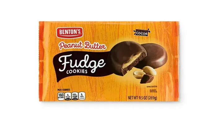 aldi benton's peanut butter fileld fudge cookies