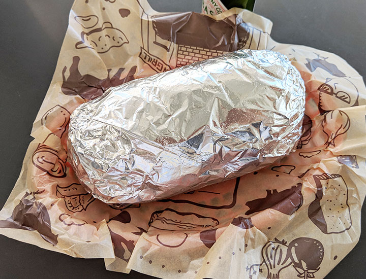 Chipotle Burritos Will Now Be Wrapped In Gold Foil For The Olympics