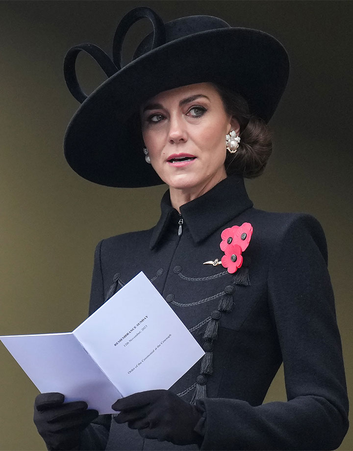 Kate Middleton Remembrance Day outfit 2023