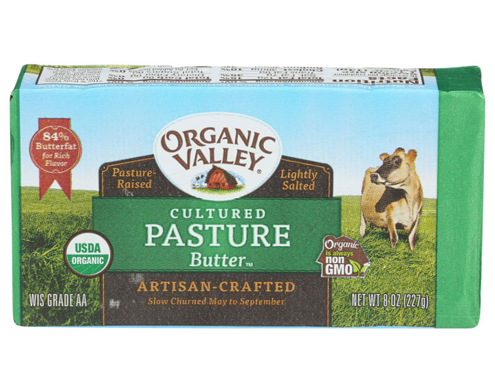 organic valley cultured organic pasture butter